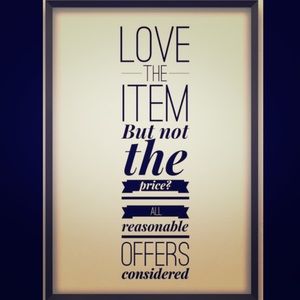 Check out my closet. Open to reasonable offers!